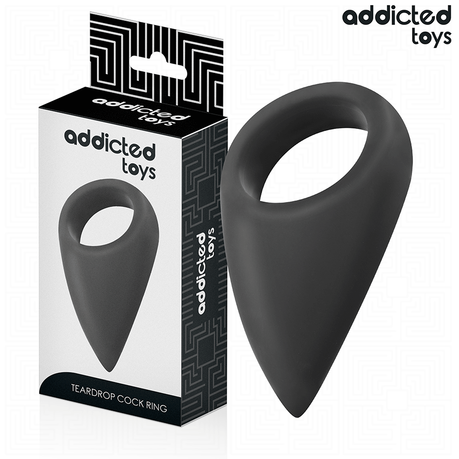 Anello Fallico Addicted Toys — Design a Goccia, 112 mm