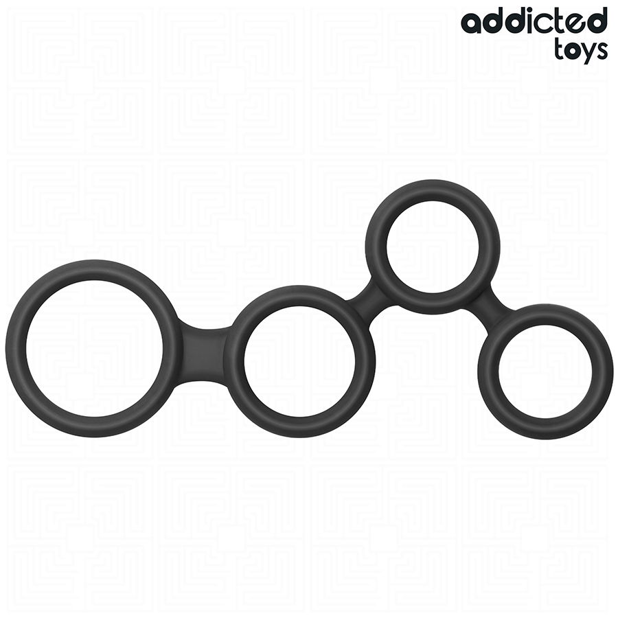 Anello Fallico con Divisore Testicoli Addicted Toys — Multi-Ring