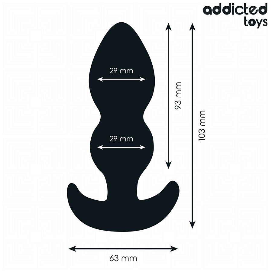 Plug Anale Addicted Toys S-Size — 10,3 cm