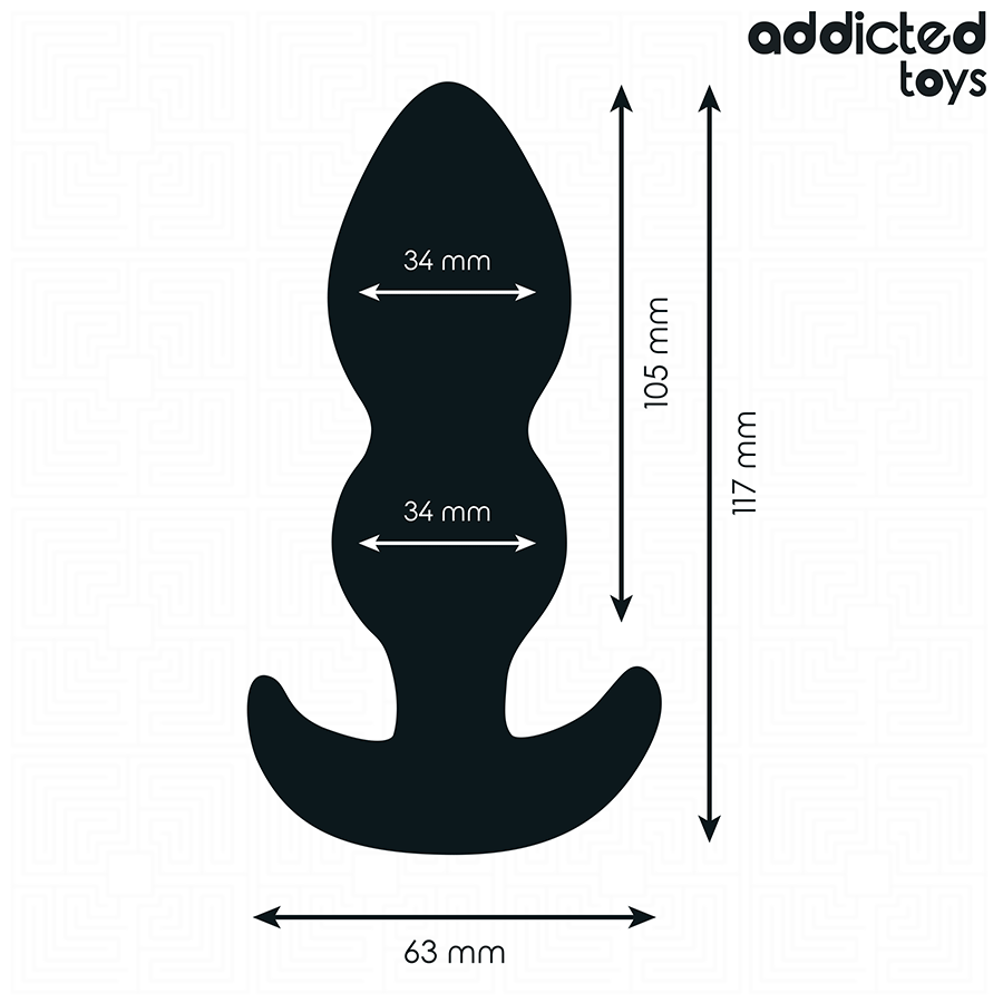 Plug Anale Taglia L Addicted Toys — 11,7 cm