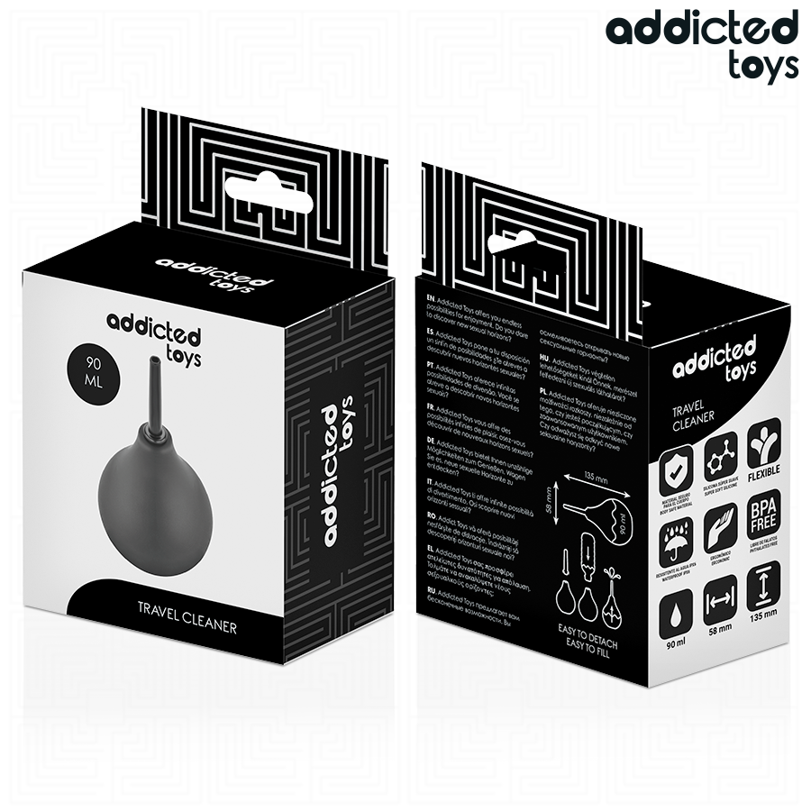 Detergente Anale da Viaggio Addicted Toys Travel Size S — 90 ml