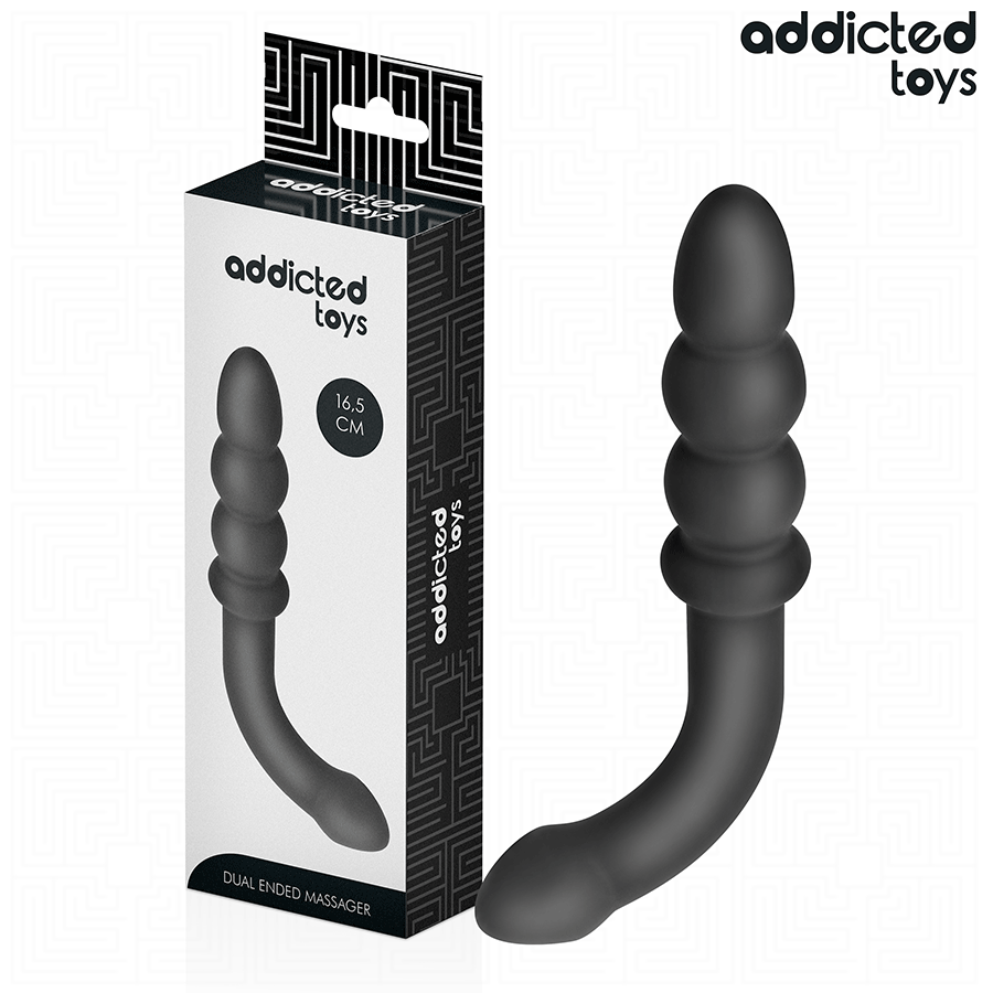 Plug Anale Doppio Progressivo Addicted Toys Double Ended — 16,5 cm