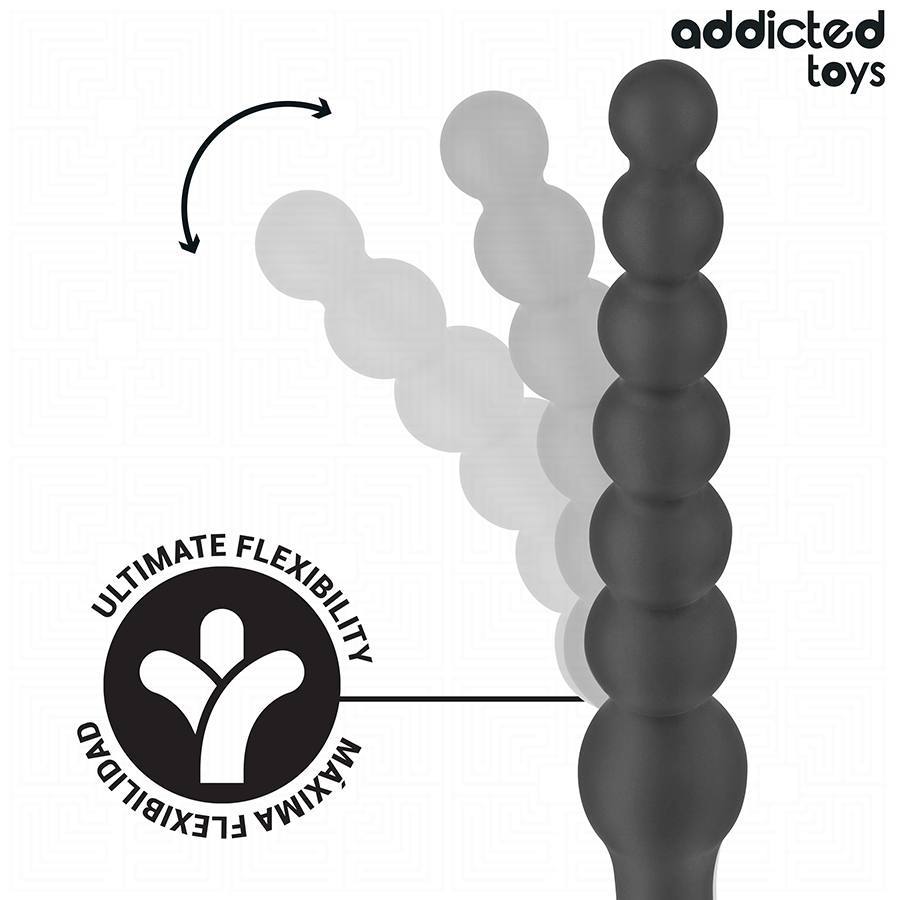 Plug Anale Progressivo Addicted Toys — Silicone, 24 cm