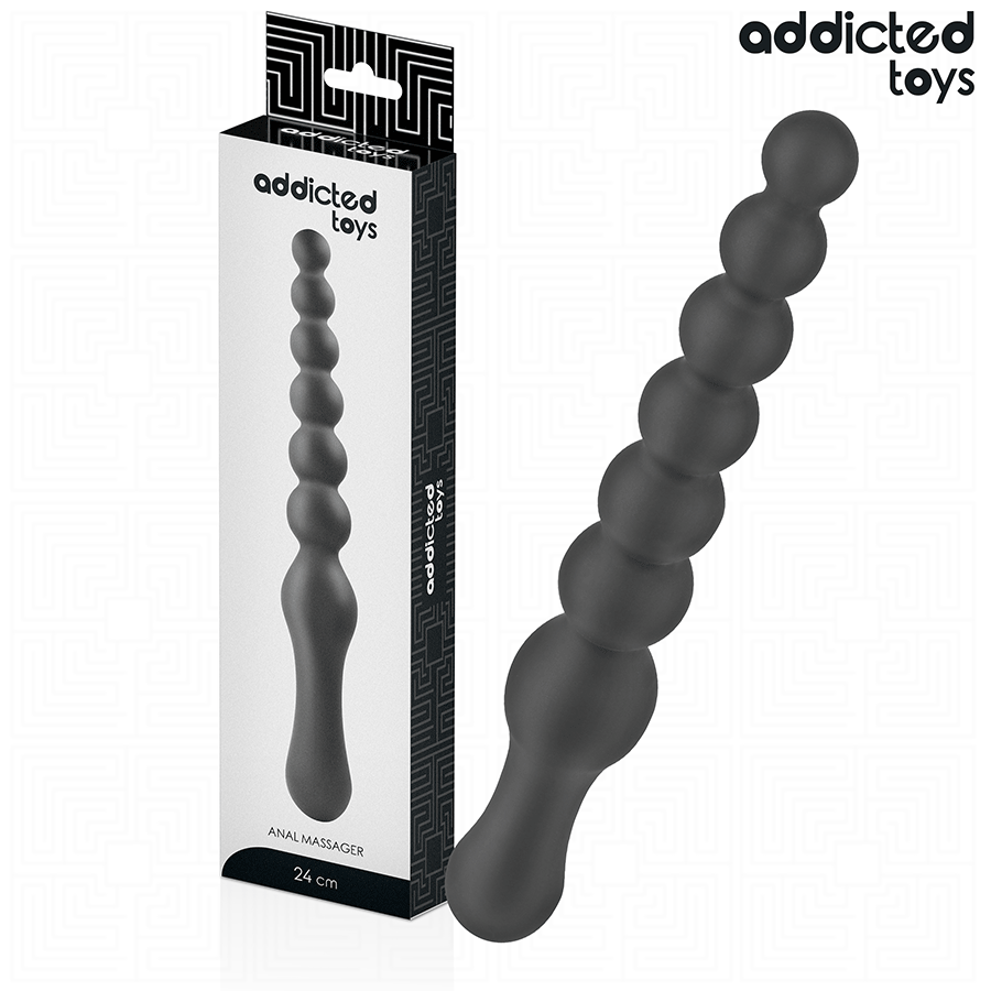 Plug Anale Progressivo Addicted Toys — Silicone, 24 cm