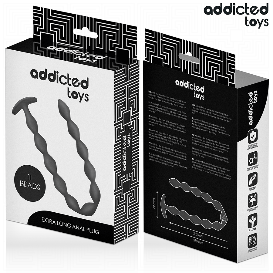 Plug Anale Extra Lungo Addicted Toys — 55 cm
