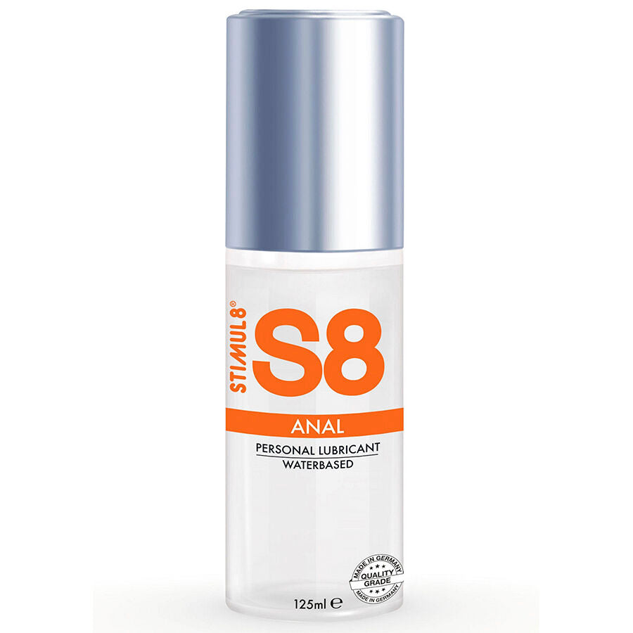 Lubrificante Anale Base Acqua STIMUL8 S8 — 125 ml