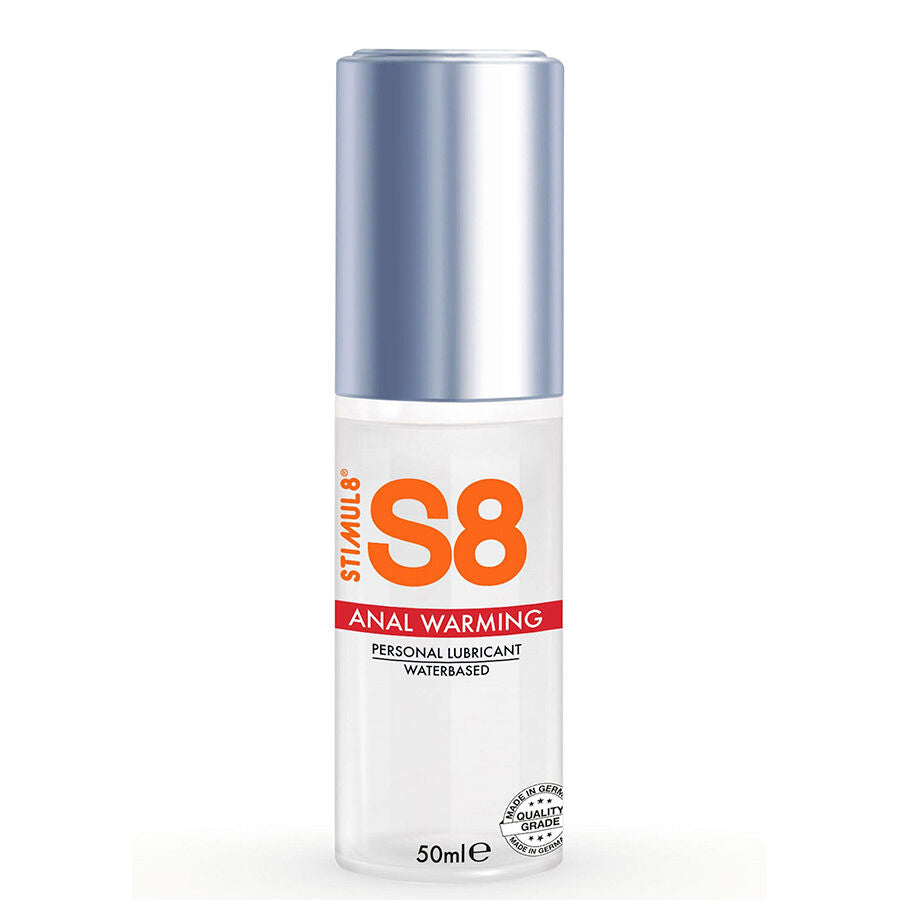 Lubrificante Anale Effetto Calore STIMUL8 S8 — 50 ml