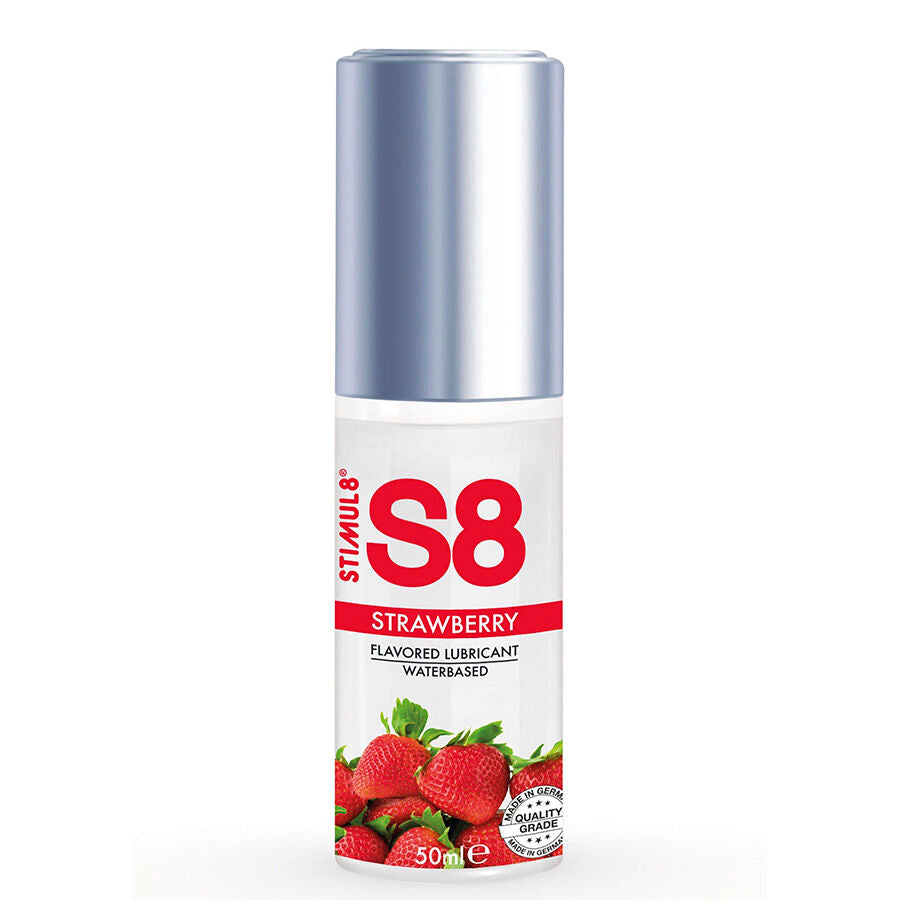 Lubrificante Intimo Base Acqua STIMUL8 S8 — Fragola, 50 ml