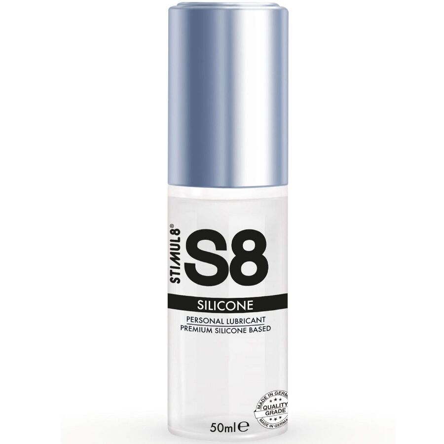 Lubrificante Intimo Silicone Stimul8 S8 Premium Original — 50 ml