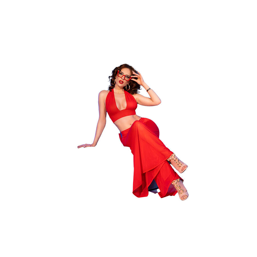 Set Lingerie Sexy Trasparente Chilirose CR 4857 — Taglia S
