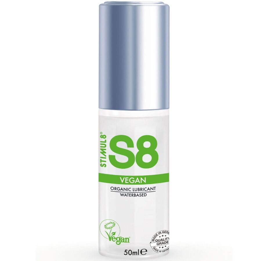 Lubrificante Intimo Base Acqua Stimul8 S8 Vegano — 50 ml