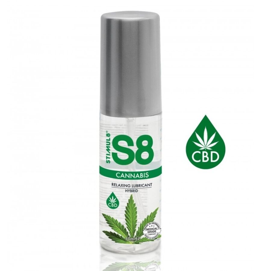 Lubrificante Intimo Ibrido alla Cannabis Stimul8 S8 — 50 ml
