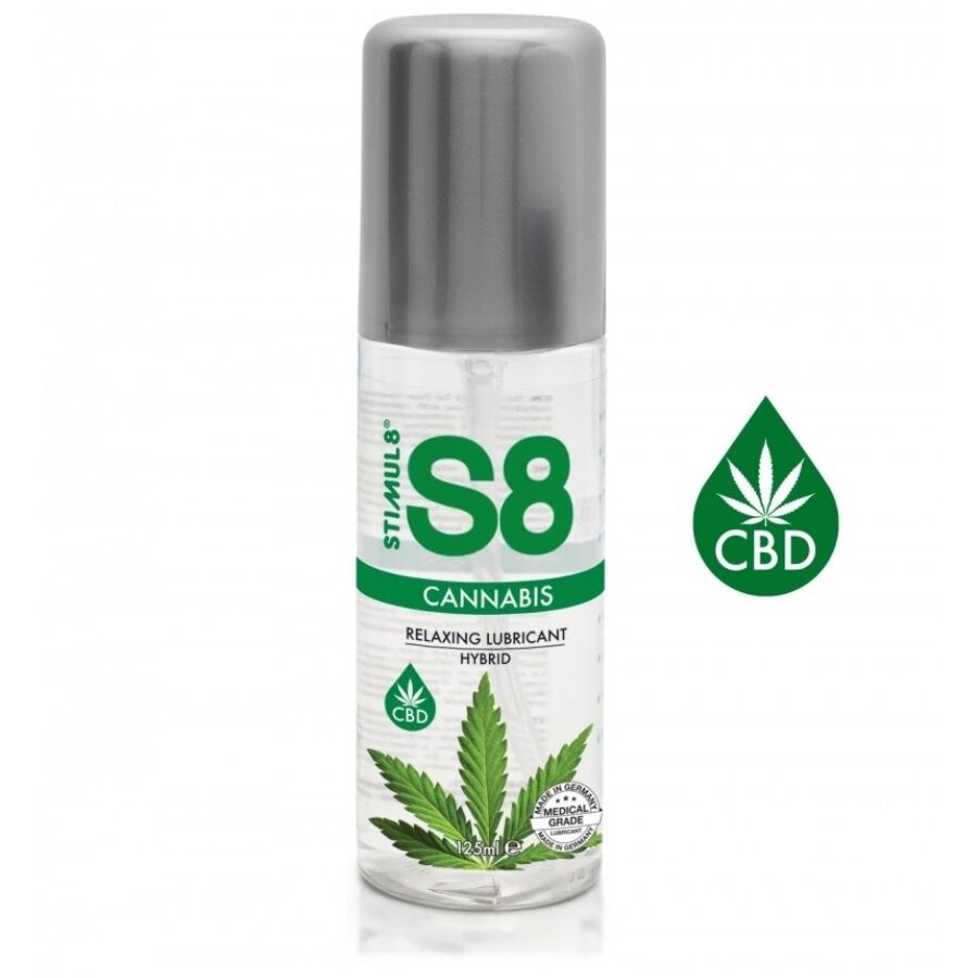 Lubrificante Intimo Ibrido Cannabis Stimul8 S8 — 125 ml