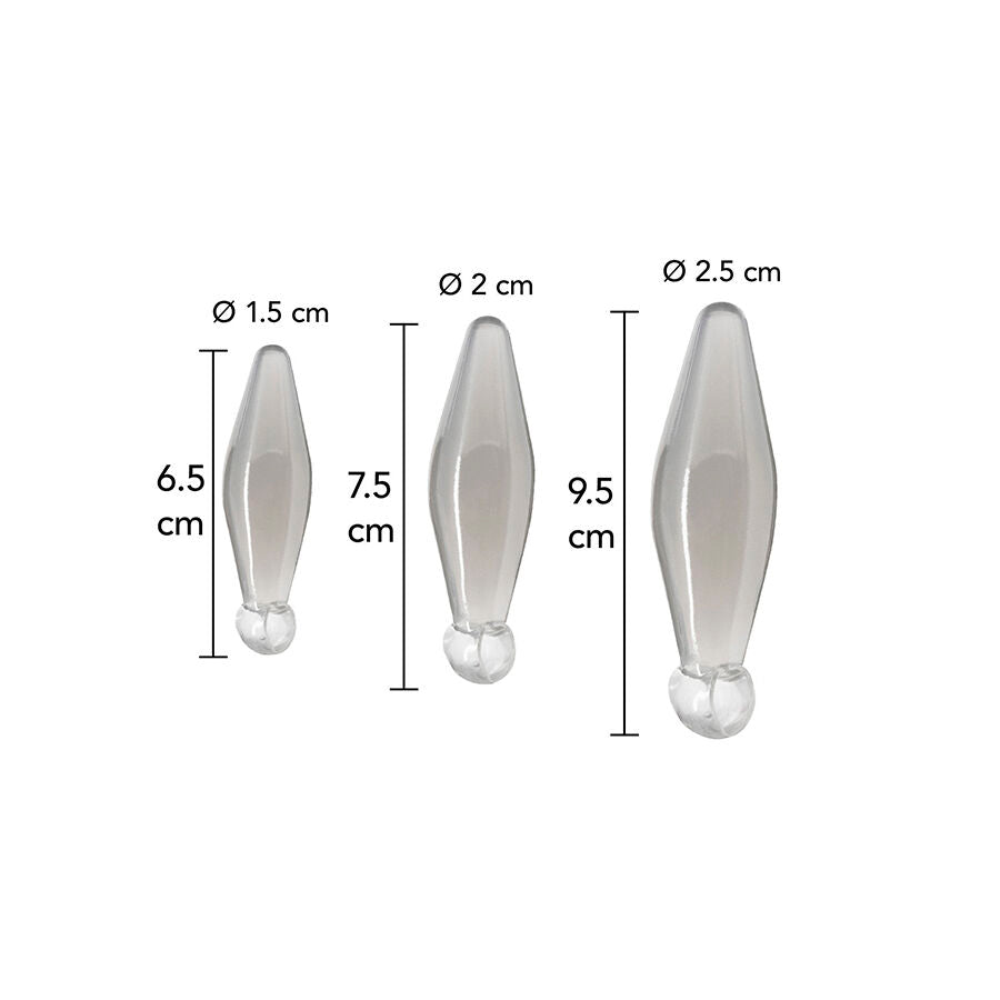 Set Dilatatori Anali a Dito Toyjoy Finger Rimmer — 3 Pezzi