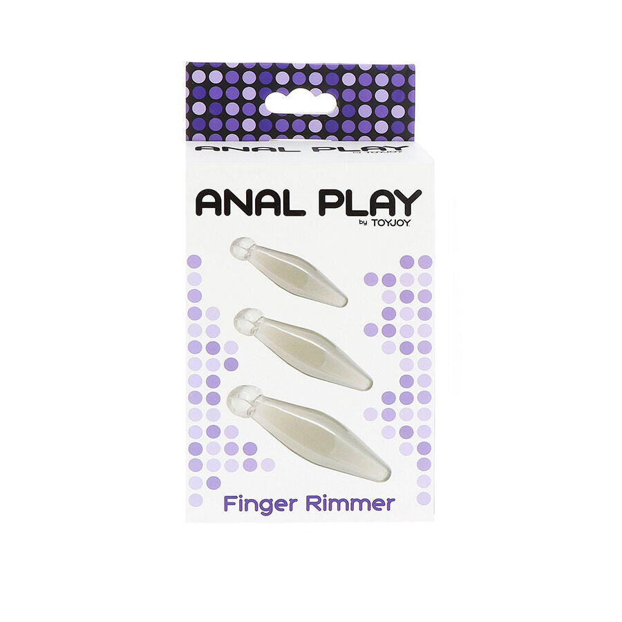 Set Dilatatori Anali a Dito Toyjoy Finger Rimmer — 3 Pezzi