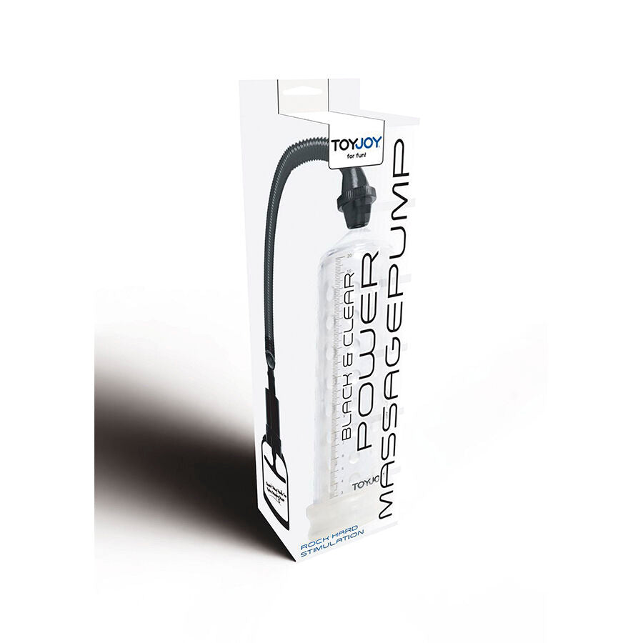 Pompa Pene con Manicotto Toyjoy Manpower — PVC Trasparente