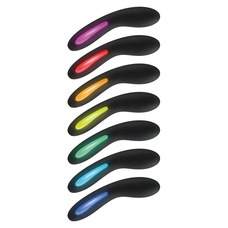 Vibratore Punto G Toyjoy Luminate — Silicone, 7 Modalità