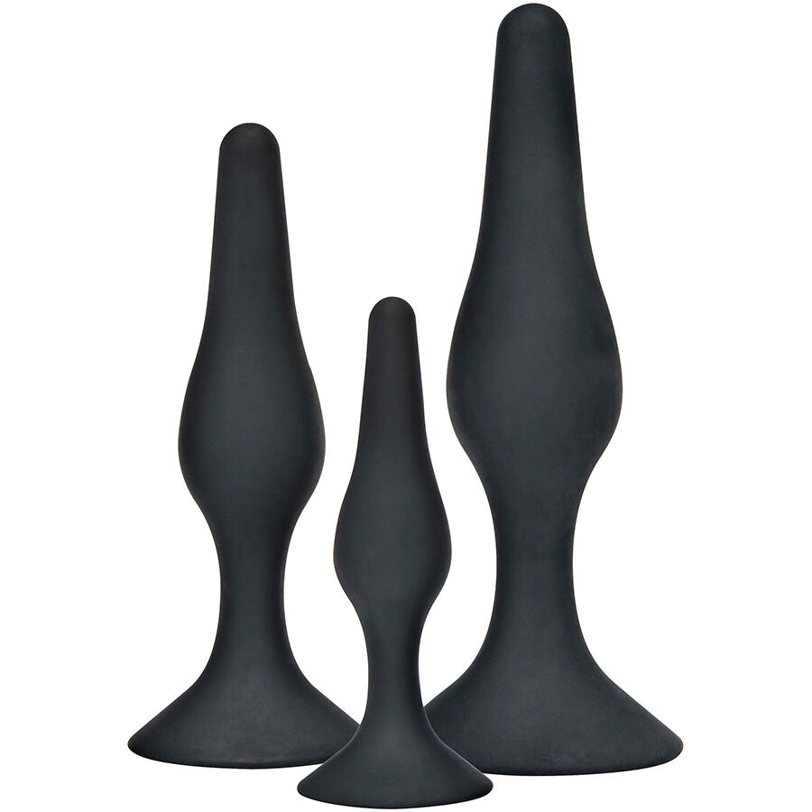 Kit Plug Anale Progressivo Toyjoy Curvy Companions — 3 Pezzi
