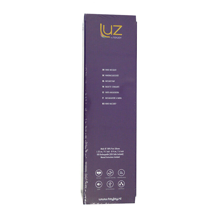 Vibratore Wand Toyjoy Zenith Light — 7 Modalità, Viola
