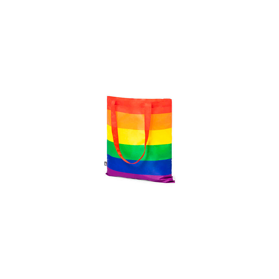 Borsa Tote Arcobaleno Pride — RPET, Manici Rinforzati