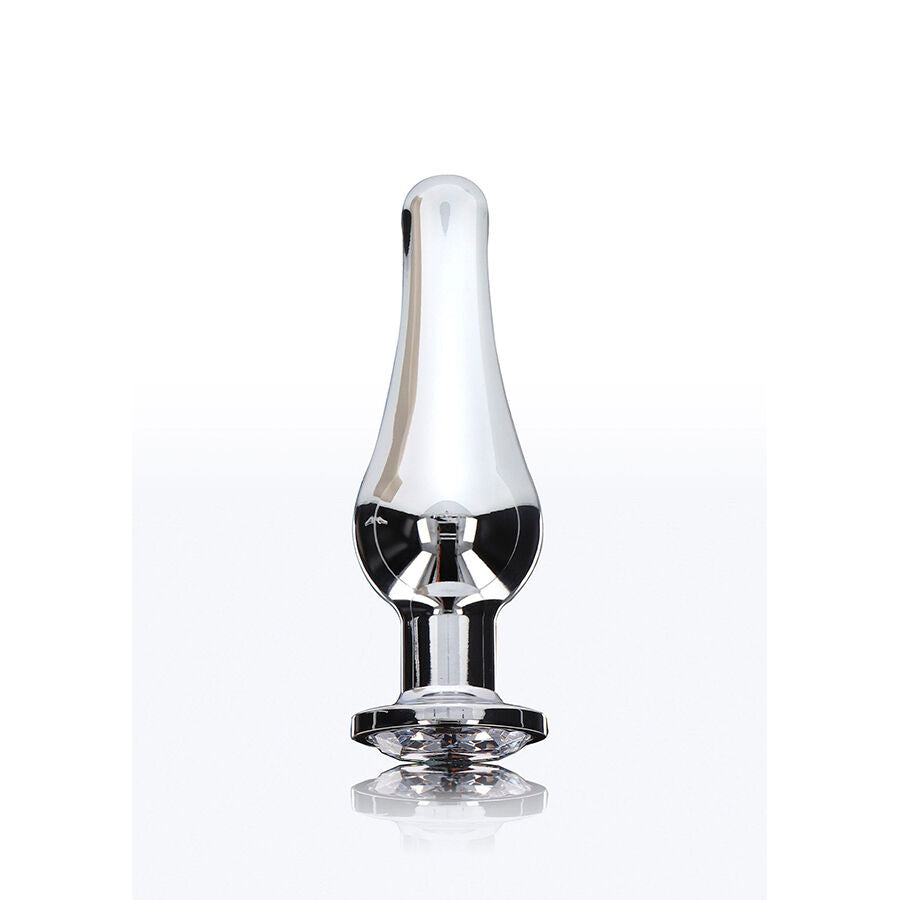 Plug Anale con Gioiello Toyjoy Diamond Bum Bijou — Alluminio