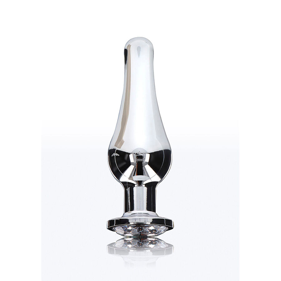 Plug Anale con Gioiello Toyjoy Diamond Bum Bijou — Alluminio M