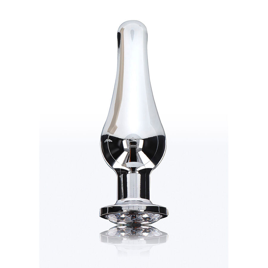 Plug Anale con Gioiello Toyjoy Diamond Bum Bijou — Alluminio