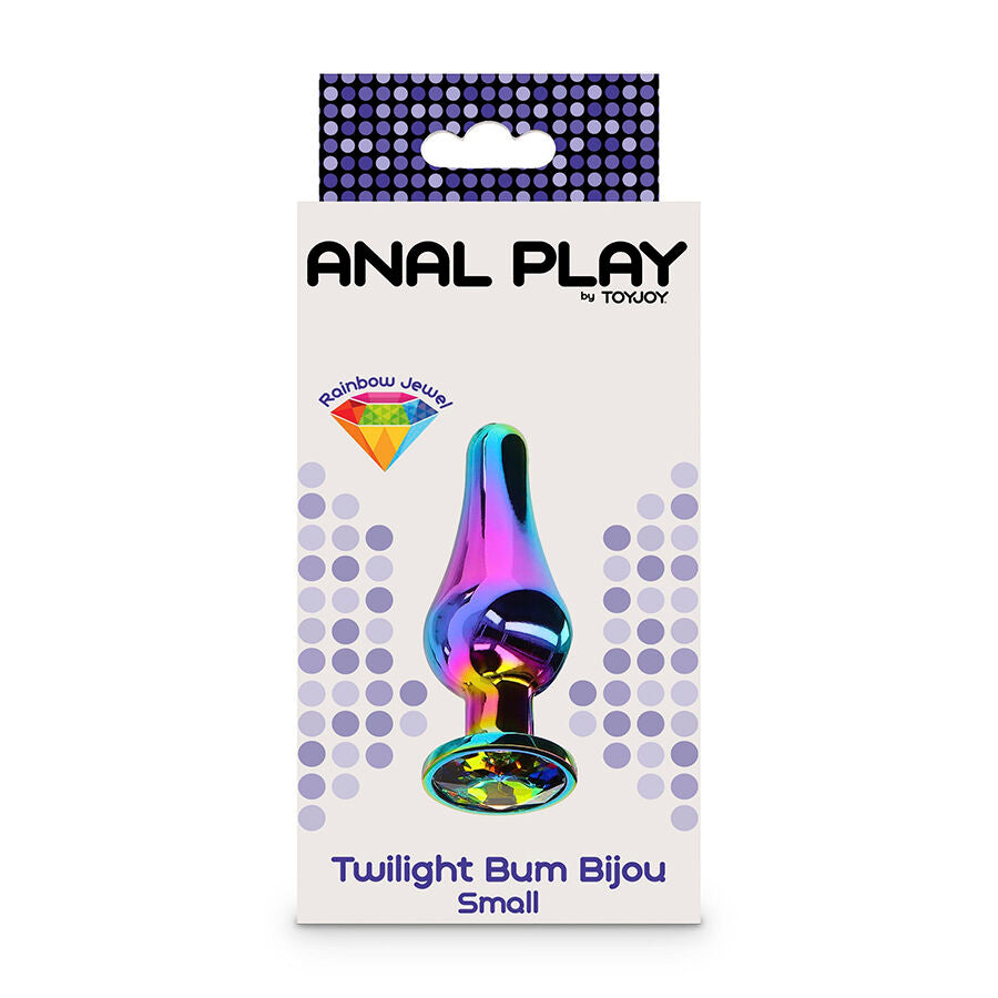 Plug Anale con Gioiello Toyjoy Twilight Bum Bijou — Alluminio