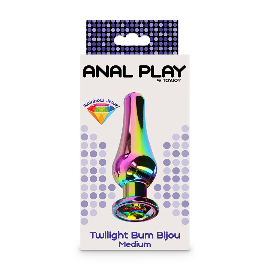 Plug Anale con Gioiello Toyjoy Twilight Bum Bijou — Alluminio