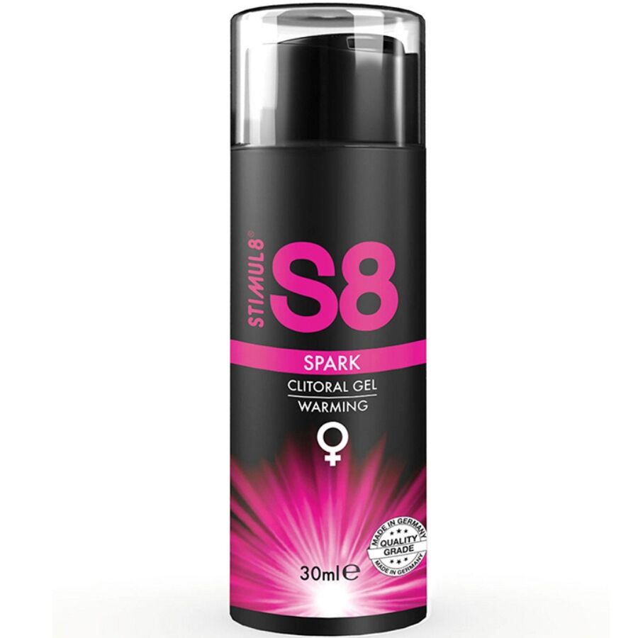 Gel Stimolante Clitoride Effetto Calore STIMUL8 S8 Spark — 30 ml