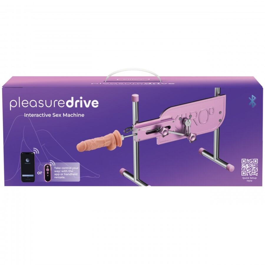 Macchina del Sesso Interattiva Kiiroo PleasureDrive — Webcam
