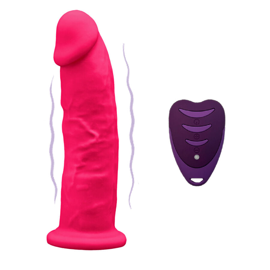Dildo Realistico Silexd Model 2 Telecomando — Rosa