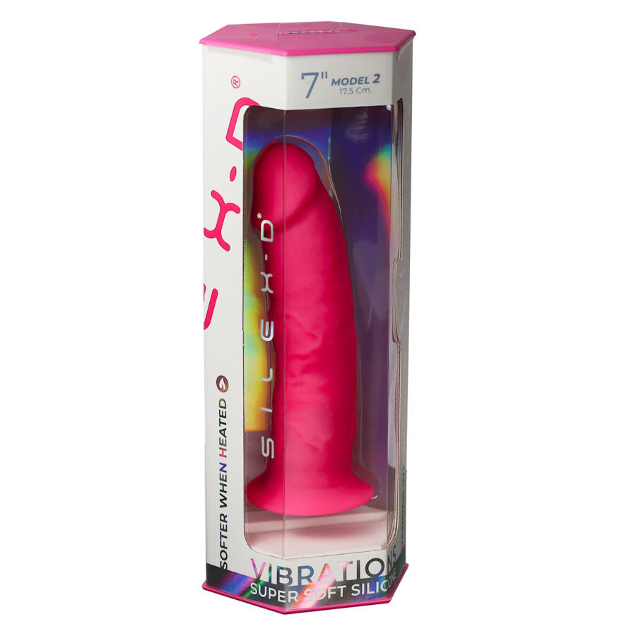 Dildo Realistico Silexd Model 2 Telecomando — Rosa