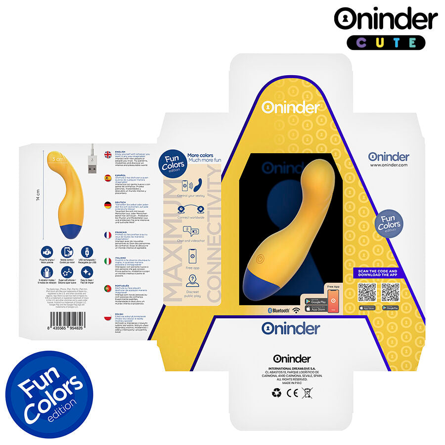 Vibratore Punto G con App Oninder Cute Love Buddy Master