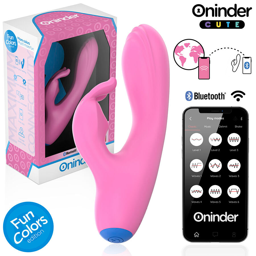 Vibratore Rabbit App Oninder Cute — Punto G e Clitoride