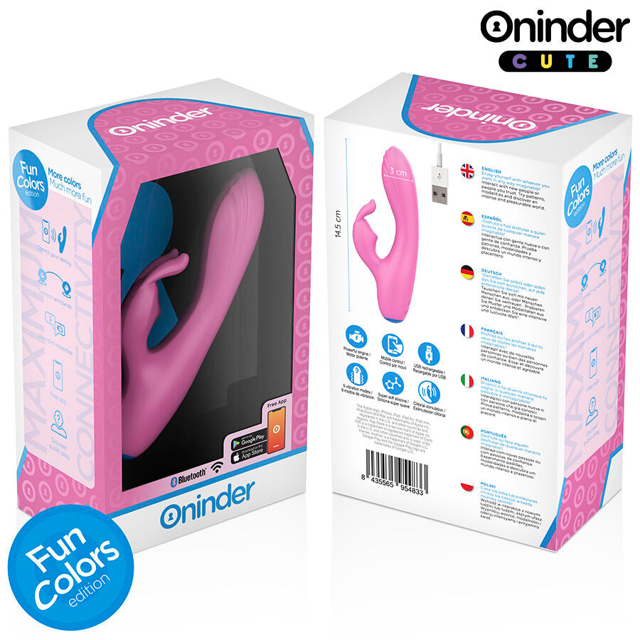 Vibratore Rabbit App Oninder Cute — Punto G e Clitoride