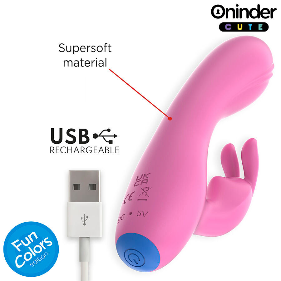Vibratore Rabbit App Oninder Cute — Punto G e Clitoride