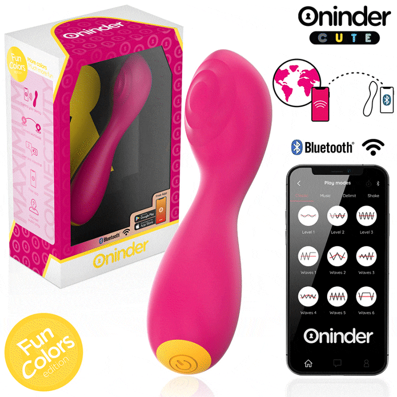Vibratore Punto G con App Oninder Cute Love Buddy Master