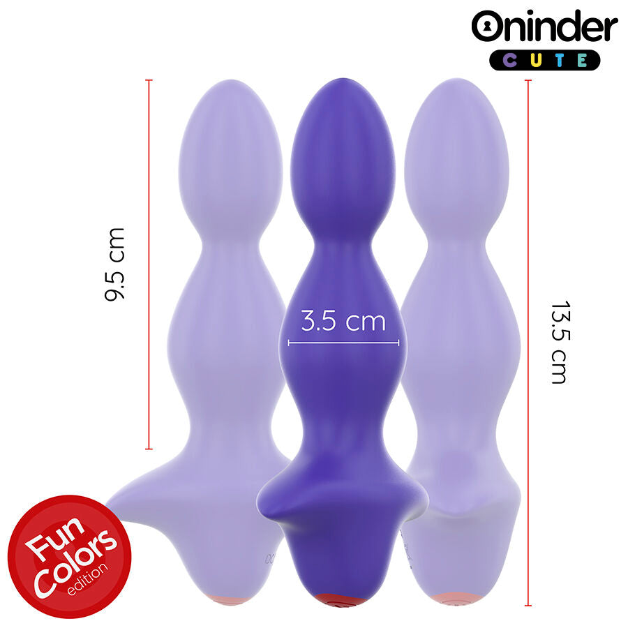 Plug Anale Vibrante con App Oninder Cute — Controllo Remoto