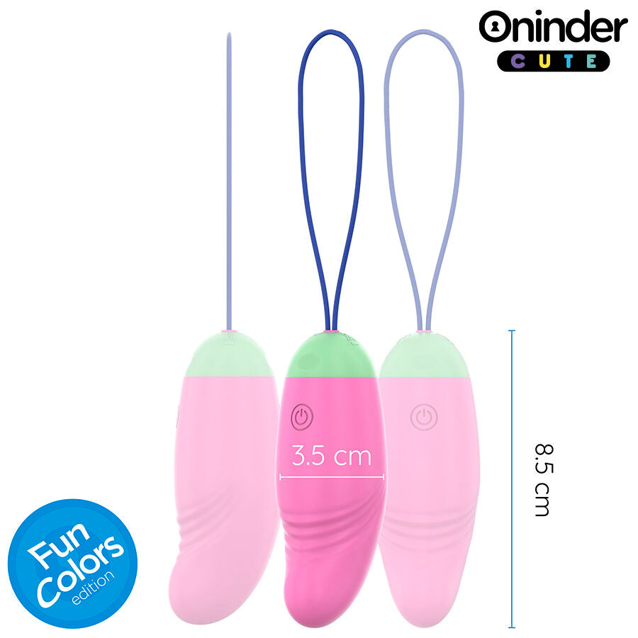 Uovo Vibrante con App Oninder Cute — 9 Modalità, Rotazione 360°