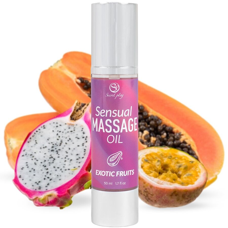 Olio da Massaggio Erotico Secretplay Frutti Esotici