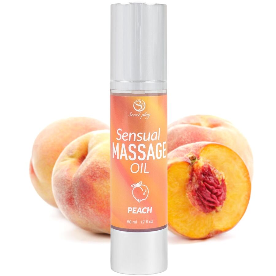 Olio da Massaggio Erotico Secretplay — Profumo Pesca