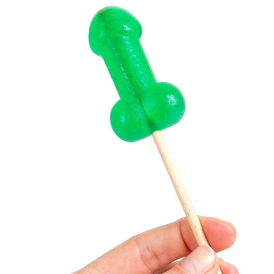 Lecca-Lecca a Forma di Pene Secretplay — Gusto Menta 25 g
