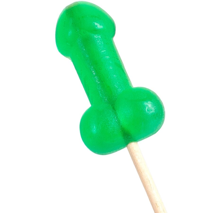 Lecca-Lecca a Forma di Pene Secretplay — Gusto Menta 25 g