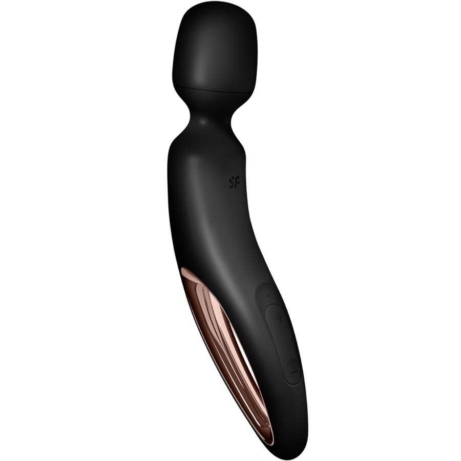 Vibratore Wand Satisfyer Wand-erland — 50 Modalità, Nero