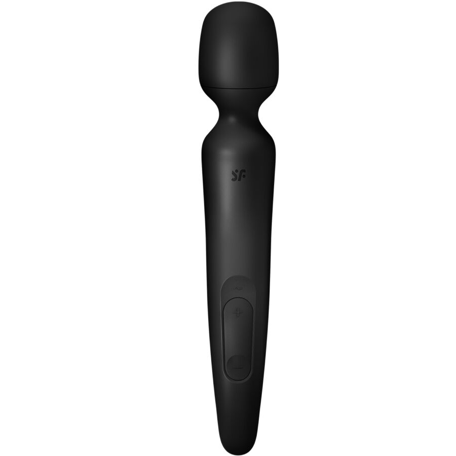 Vibratore Wand Satisfyer Wand-erland — 50 Modalità, Nero