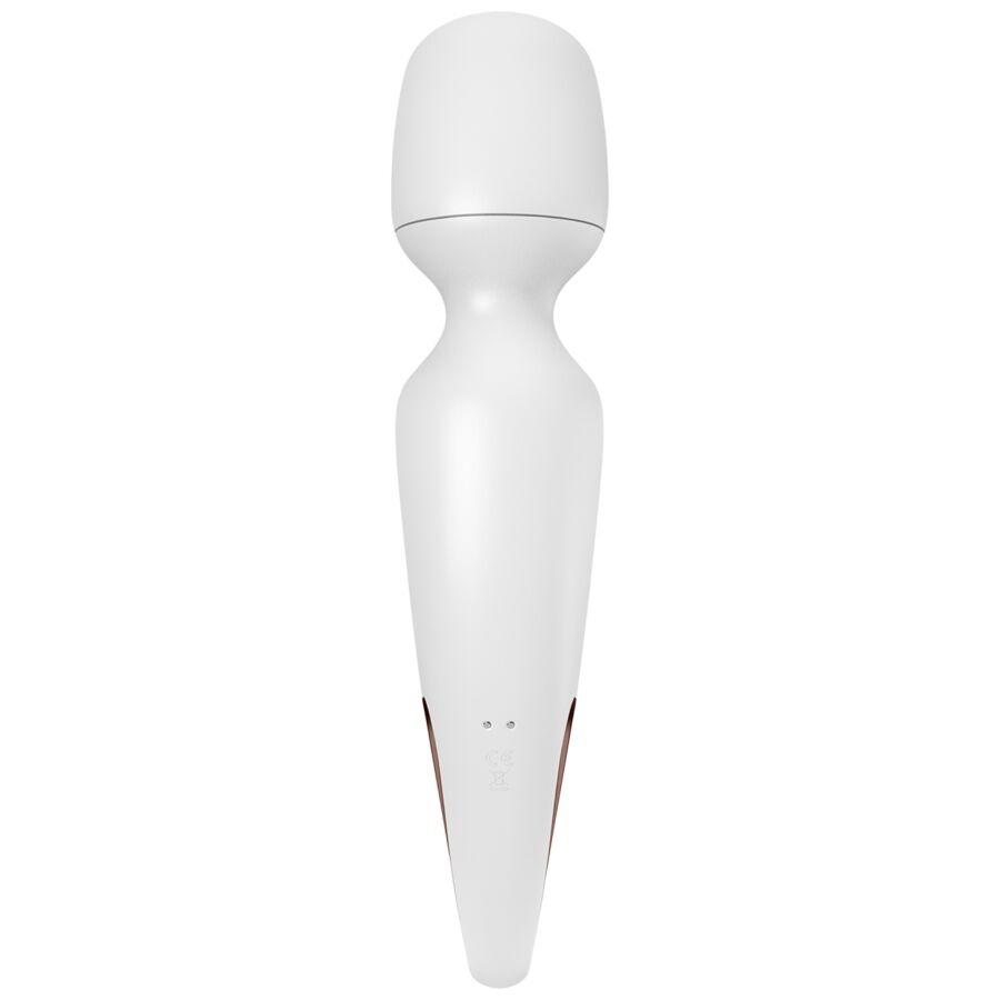 Vibratore Wand Satisfyer Wand-erland — 50 Modalità, Bianco