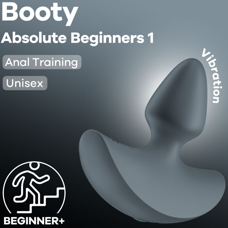 Plug Anale Vibrante Satisfyer Booty Absolute Beginners 1 — 7,5 cm