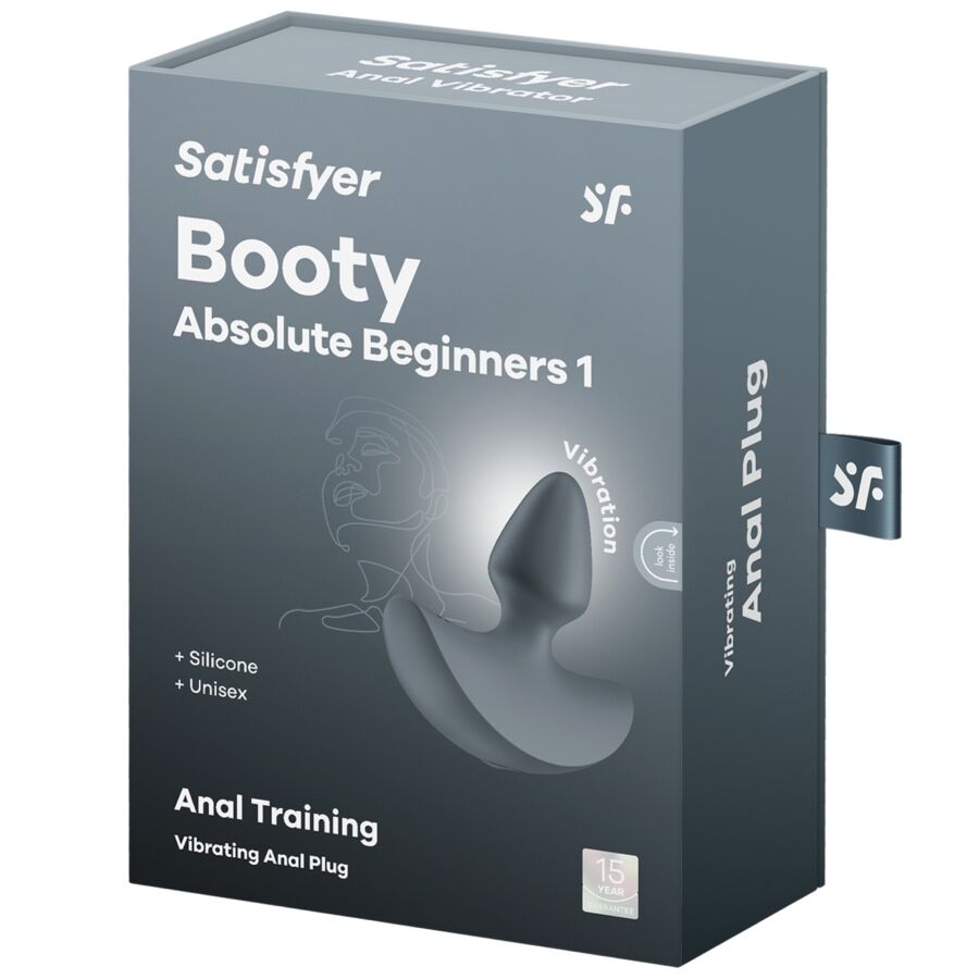 Plug Anale Vibrante Satisfyer Booty Absolute Beginners 1 — 7,5 cm