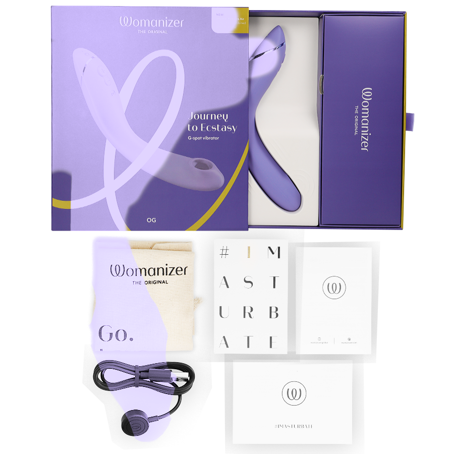 Vibratore Punto G Womanizer OG — Pleasure Air, Lilla